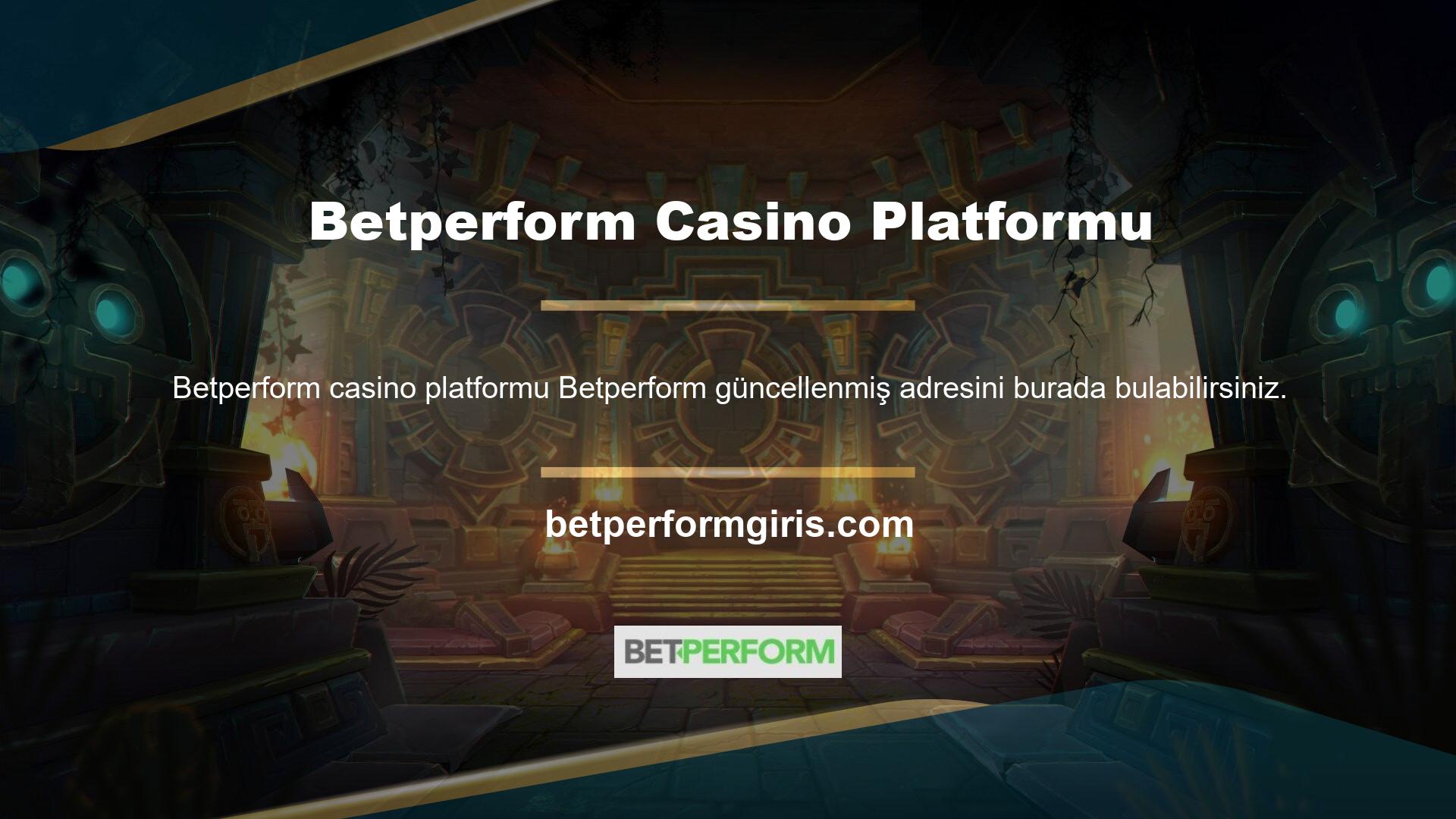 Kısa varlığına rağmen Betperform hızlı bir büyüme yaşadı ve şu anda en hızlı büyüyen casino platformlarından biri